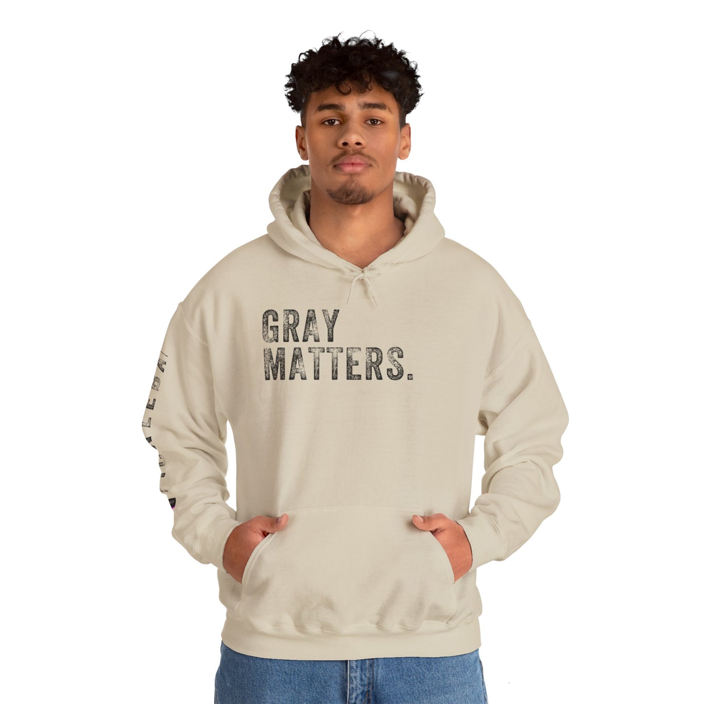 GRAY MATTERS, Unisex Heavy Blend™ Hooded Sweatshirt
