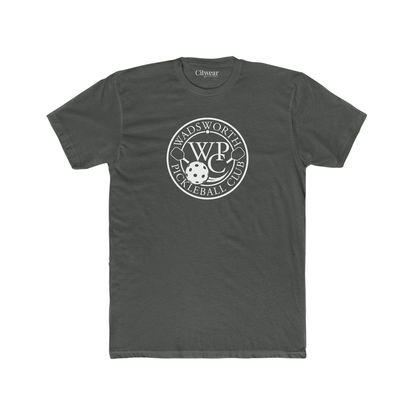 WPC White Logo- Men's Cotton Crew Tee