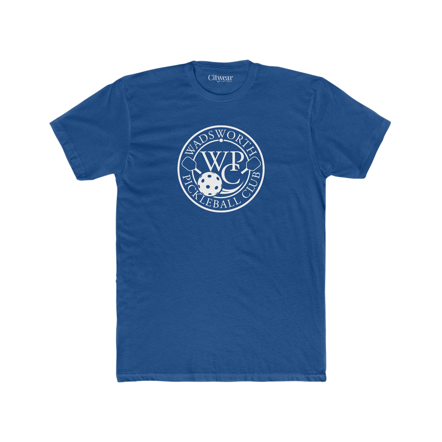 WPC White Logo- Men's Cotton Crew Tee