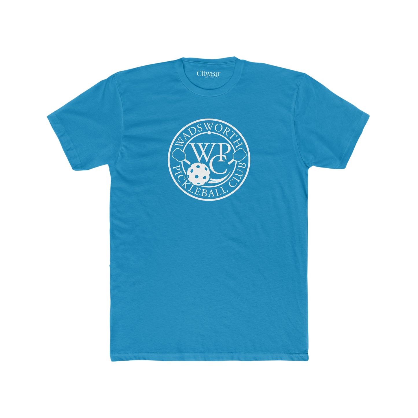 WPC White Logo- Men's Cotton Crew Tee