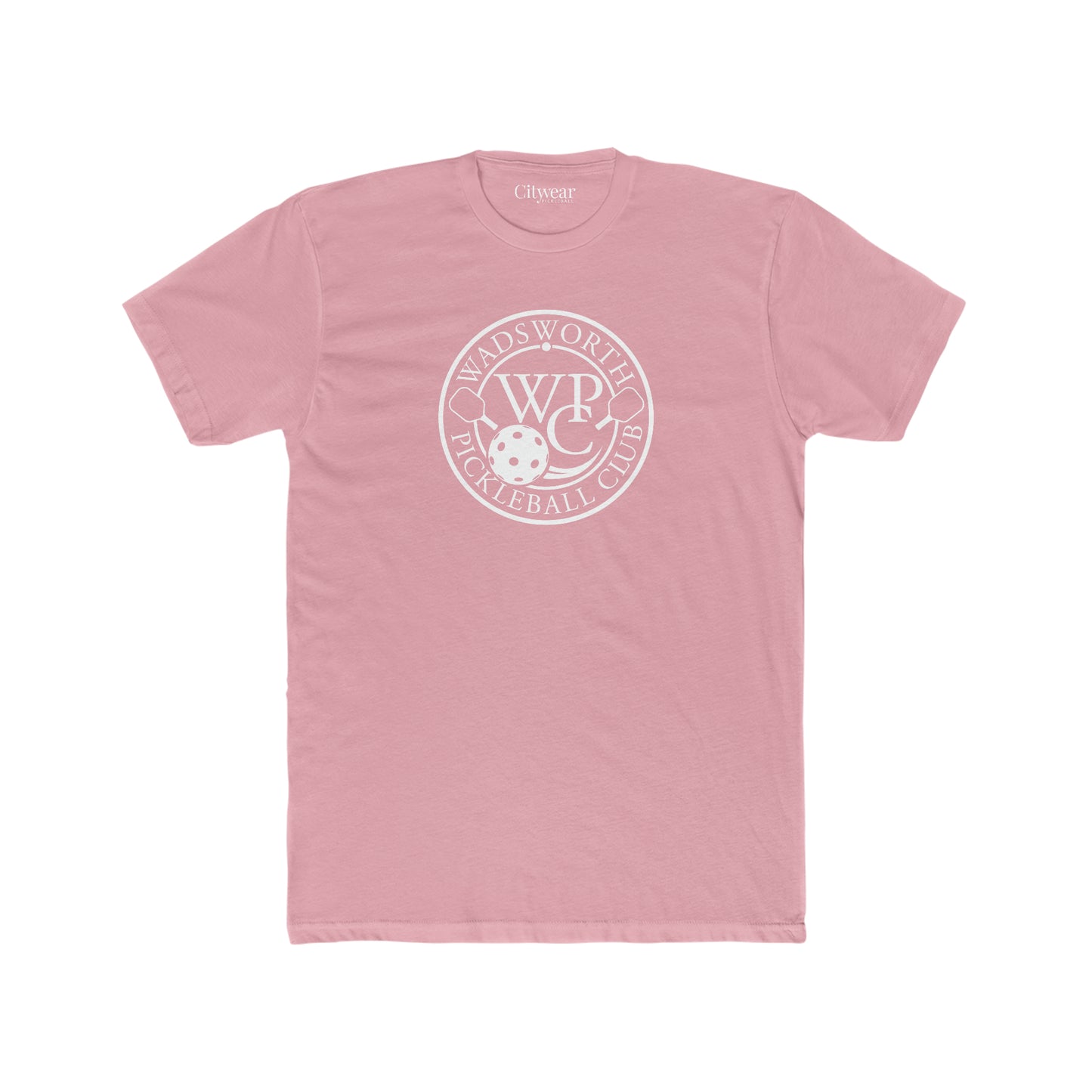 WPC White Logo- Men's Cotton Crew Tee