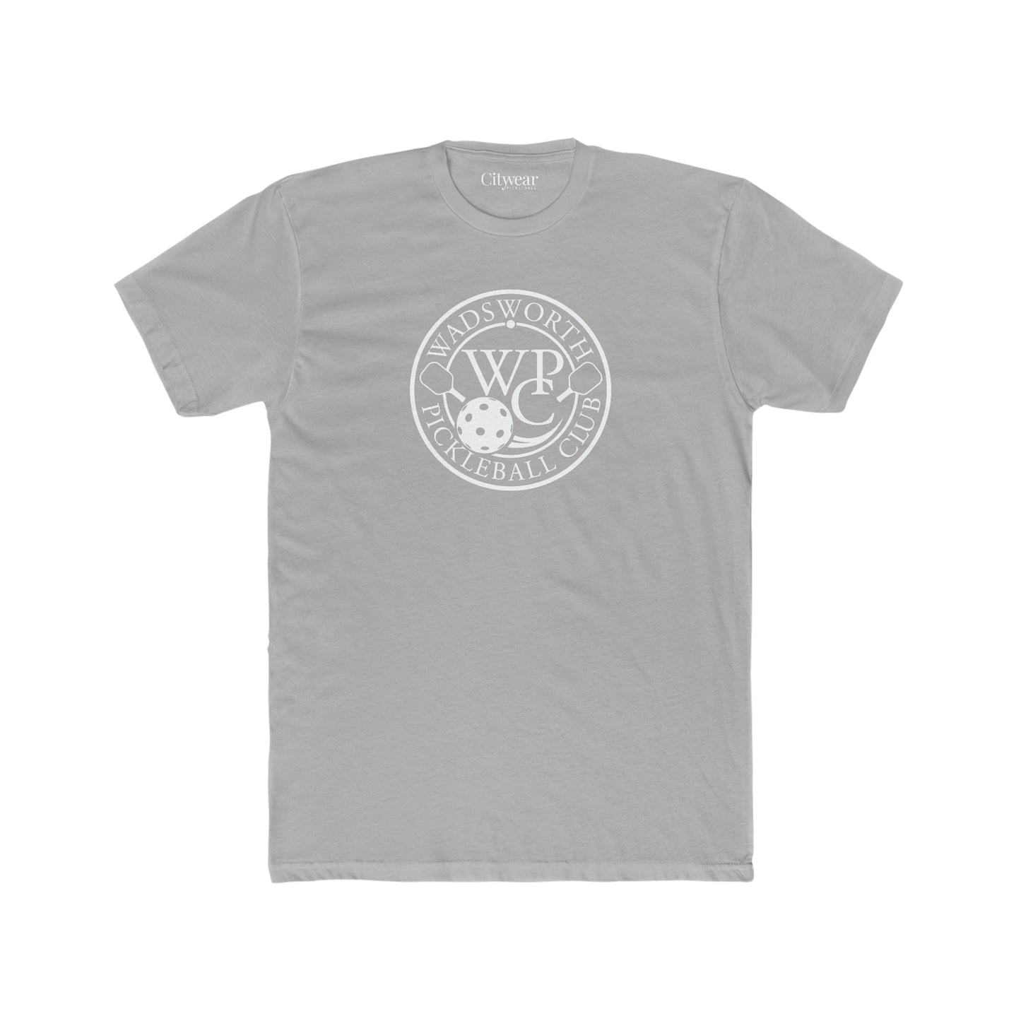 WPC White Logo- Men's Cotton Crew Tee