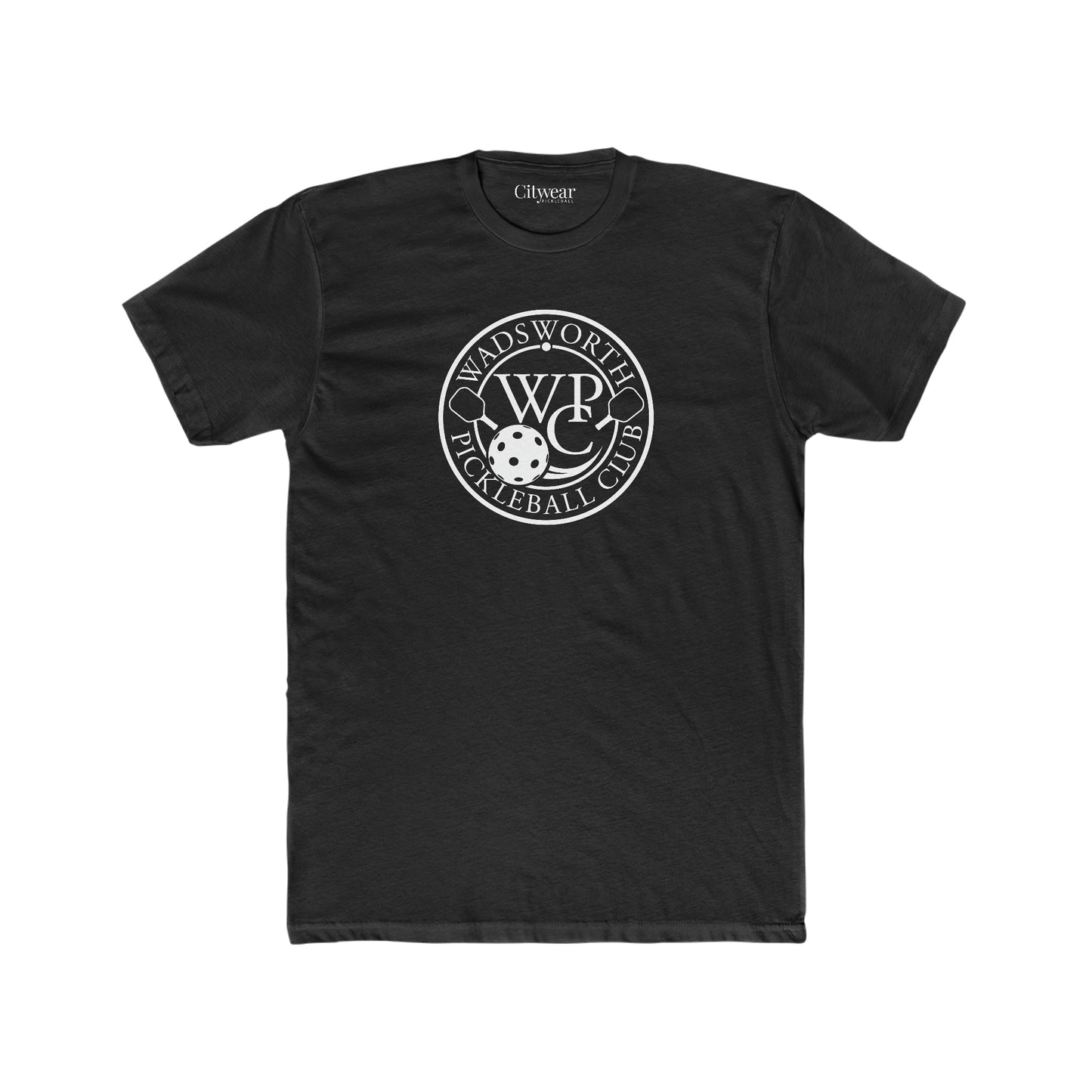 WPC White Logo- Men's Cotton Crew Tee