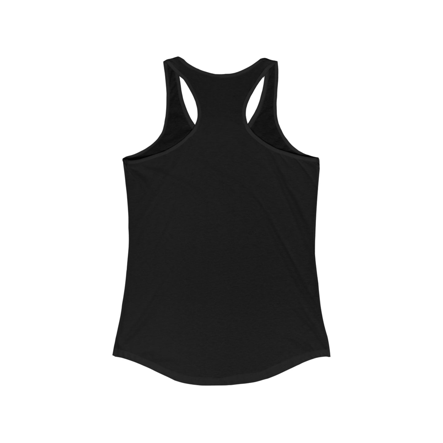 WPC GRAY VERTICAL LOGO (FRONT ONLY) Women's Ideal Racerback Tank