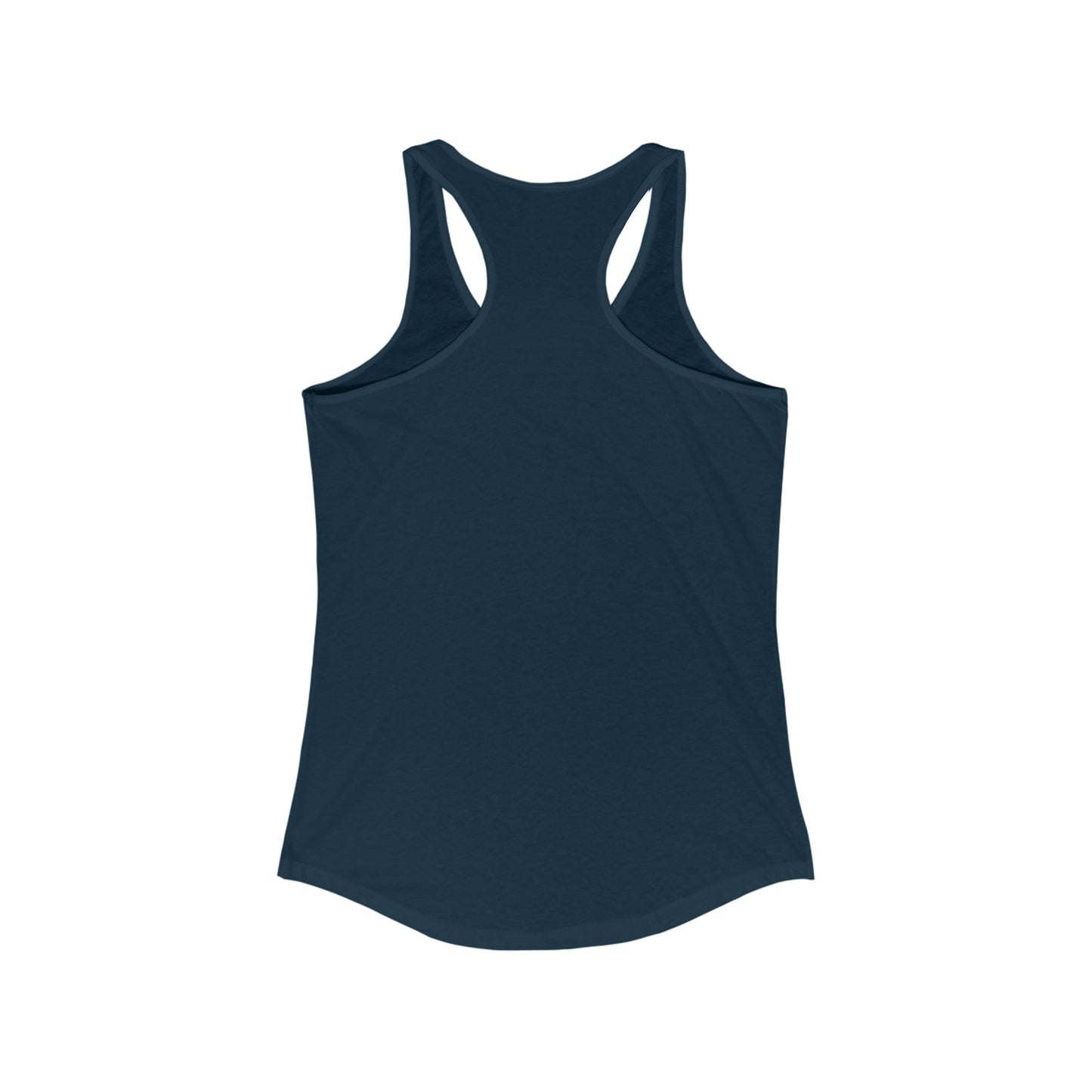 WPC GRAY VERTICAL LOGO (FRONT ONLY) Women's Ideal Racerback Tank