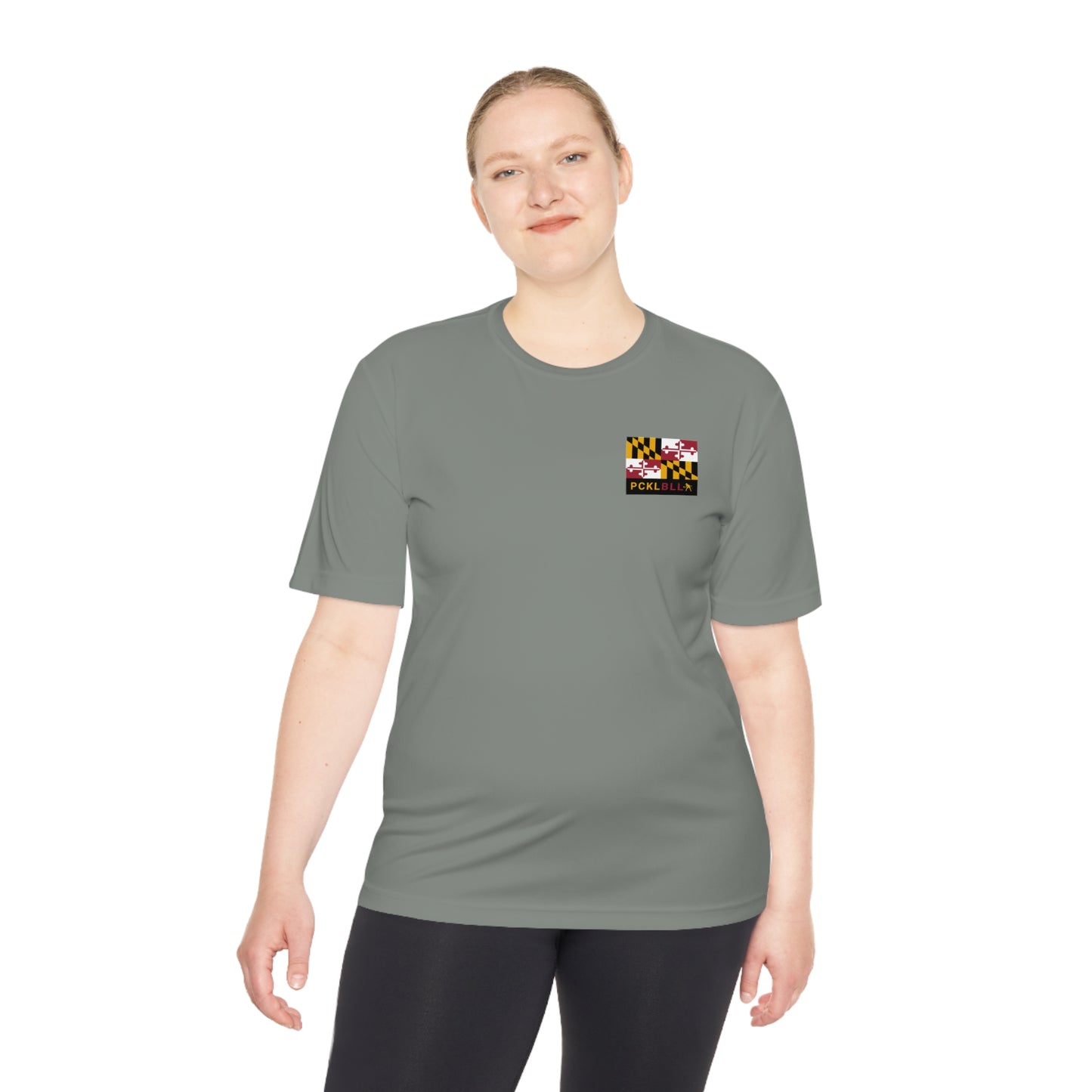 MD FLAG, PCKLBLL WOMAN ATHLETE- Unisex Moisture Wicking Tee