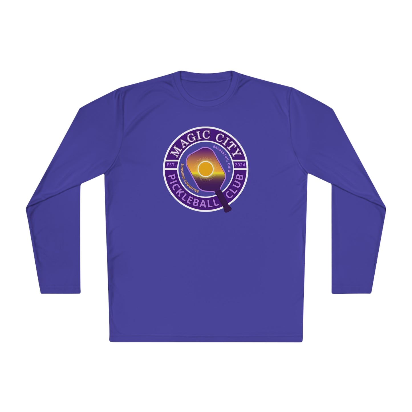 MCPC SUNSHINE COMMITTEE (2 Sided), Unisex Moisture Wicking Long Sleeve Tee