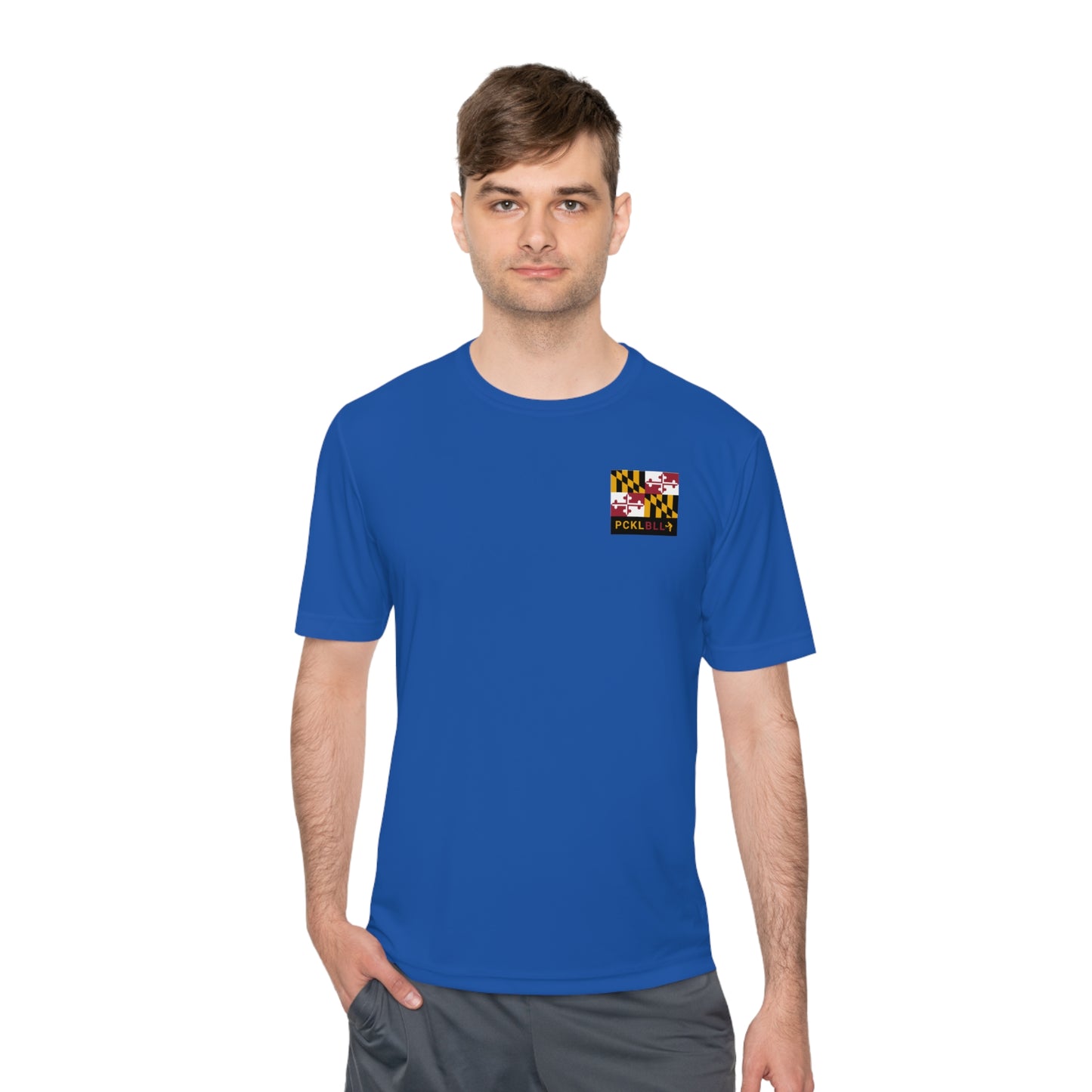MD FLAG, PCKLBLL MAN ATHLETE- Unisex Moisture Wicking Tee