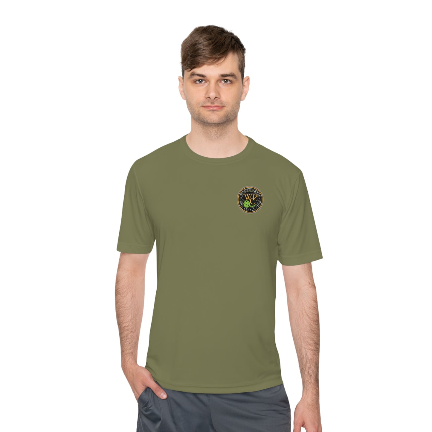 WPC COLOR POCKET LOGO SPORT-TEK (FRONT & LOGO BACK) - Unisex Moisture Wicking Tee