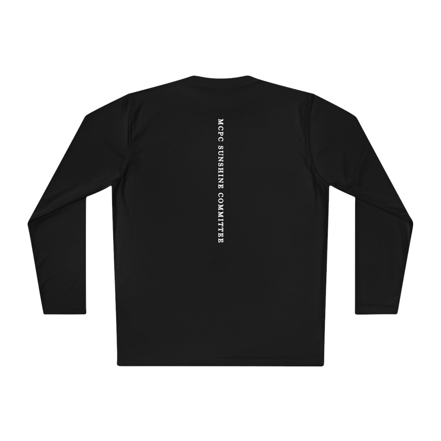 MCPC SUNSHINE COMMITTEE (2 Sided), Unisex Moisture Wicking Long Sleeve Tee