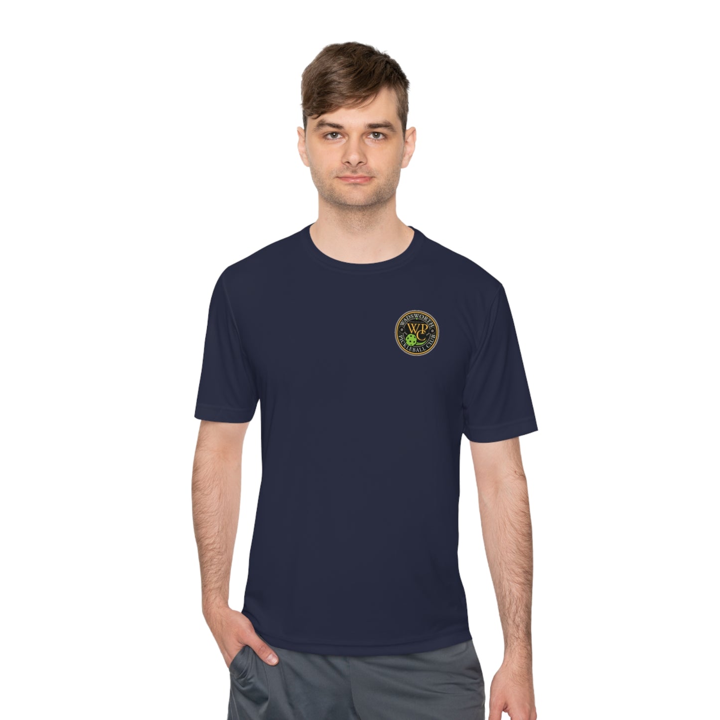 WPC COLOR POCKET LOGO SPORT-TEK (FRONT & PICKLEBALL BACK) - Unisex Moisture Wicking Tee