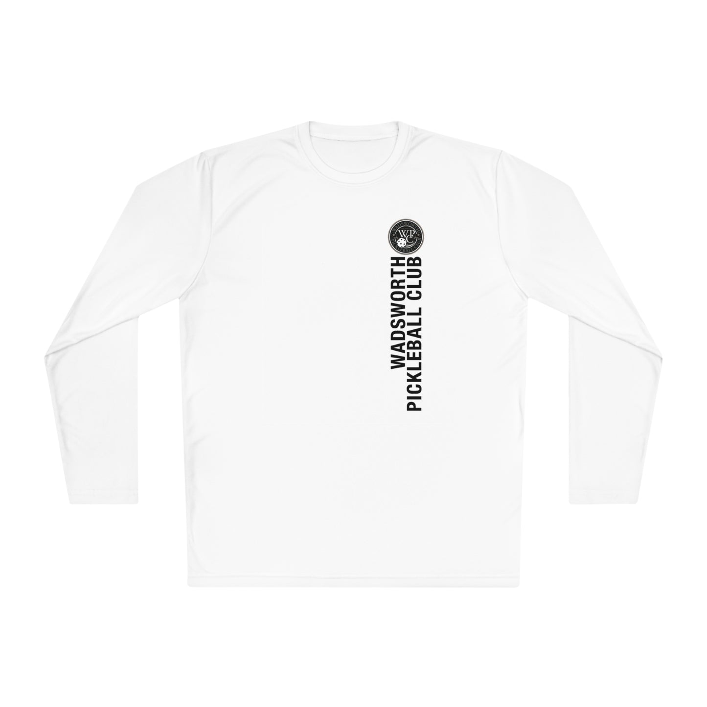 WPC GRAY-WHITE LOGO SPORT-TEK (FRONT & BACK) - Unisex Lightweight Long Sleeve Tee