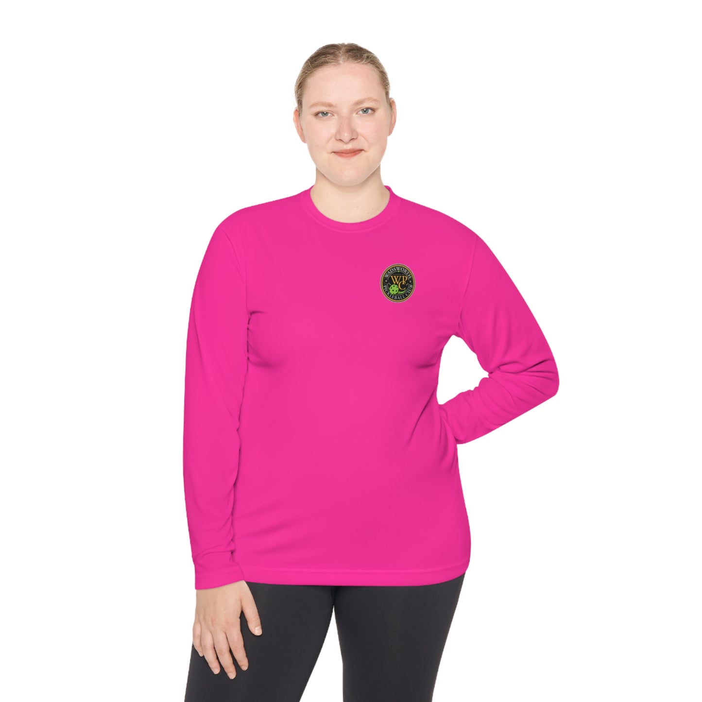 WPC COLOR LOGO SPORT-TEK (FRONT & BACK) - Unisex Lightweight Long Sleeve Tee