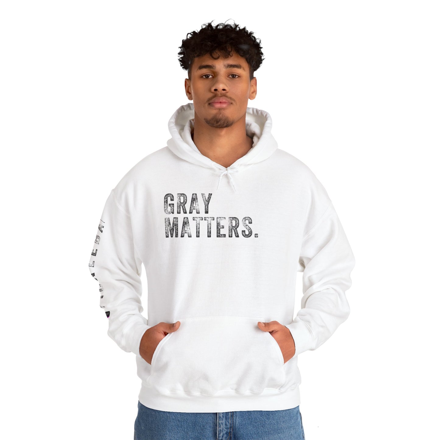 GRAY MATTERS, Unisex Heavy Blend™ Hooded Sweatshirt