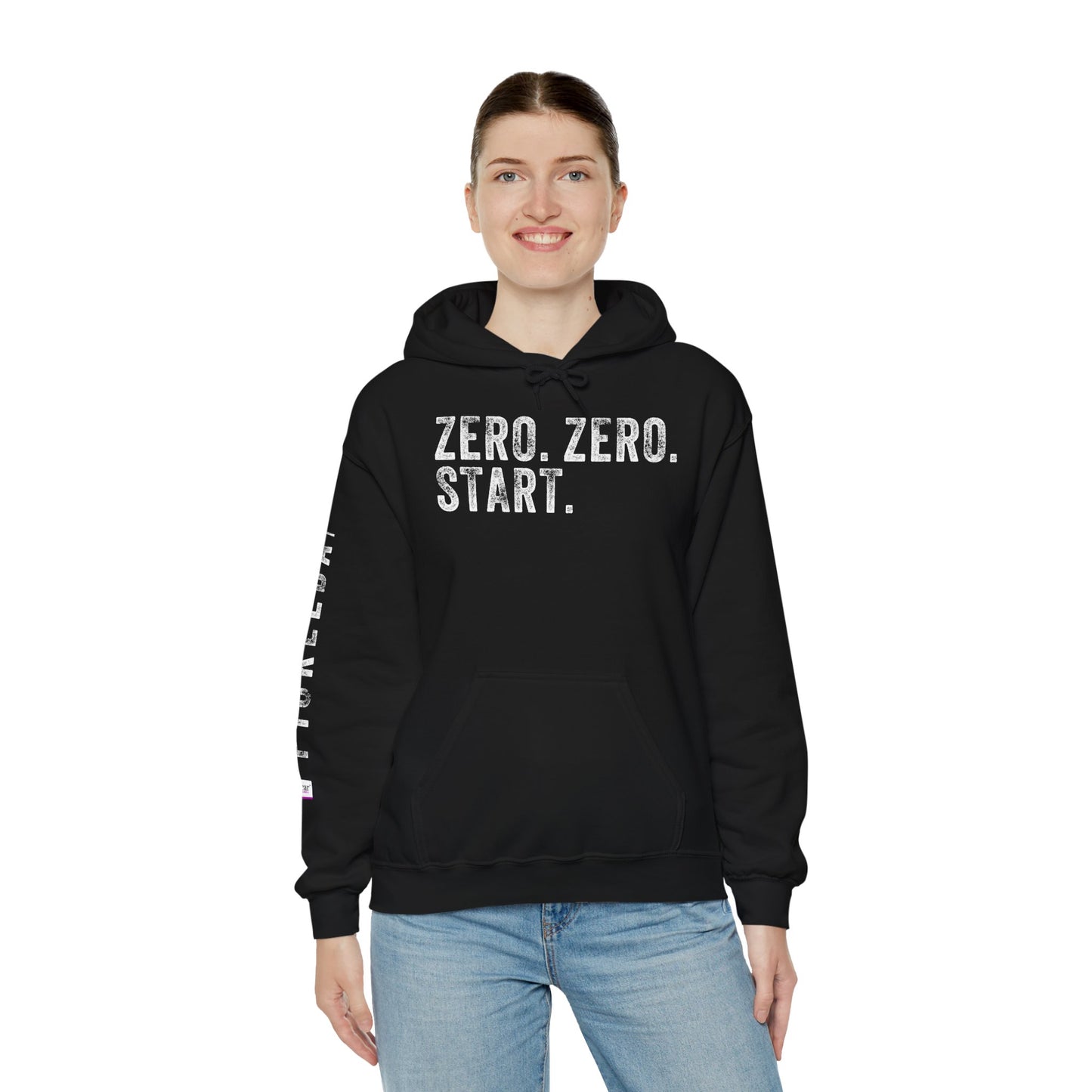 ZERO. ZERO. START. Unisex Heavy Blend™ Hooded Sweatshirt
