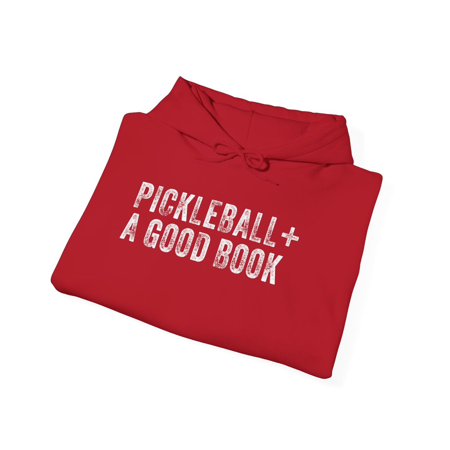 PICKLEBALL + GOOD BOOK, Unisex Heavy Blend™ Hooded Sweatshirt