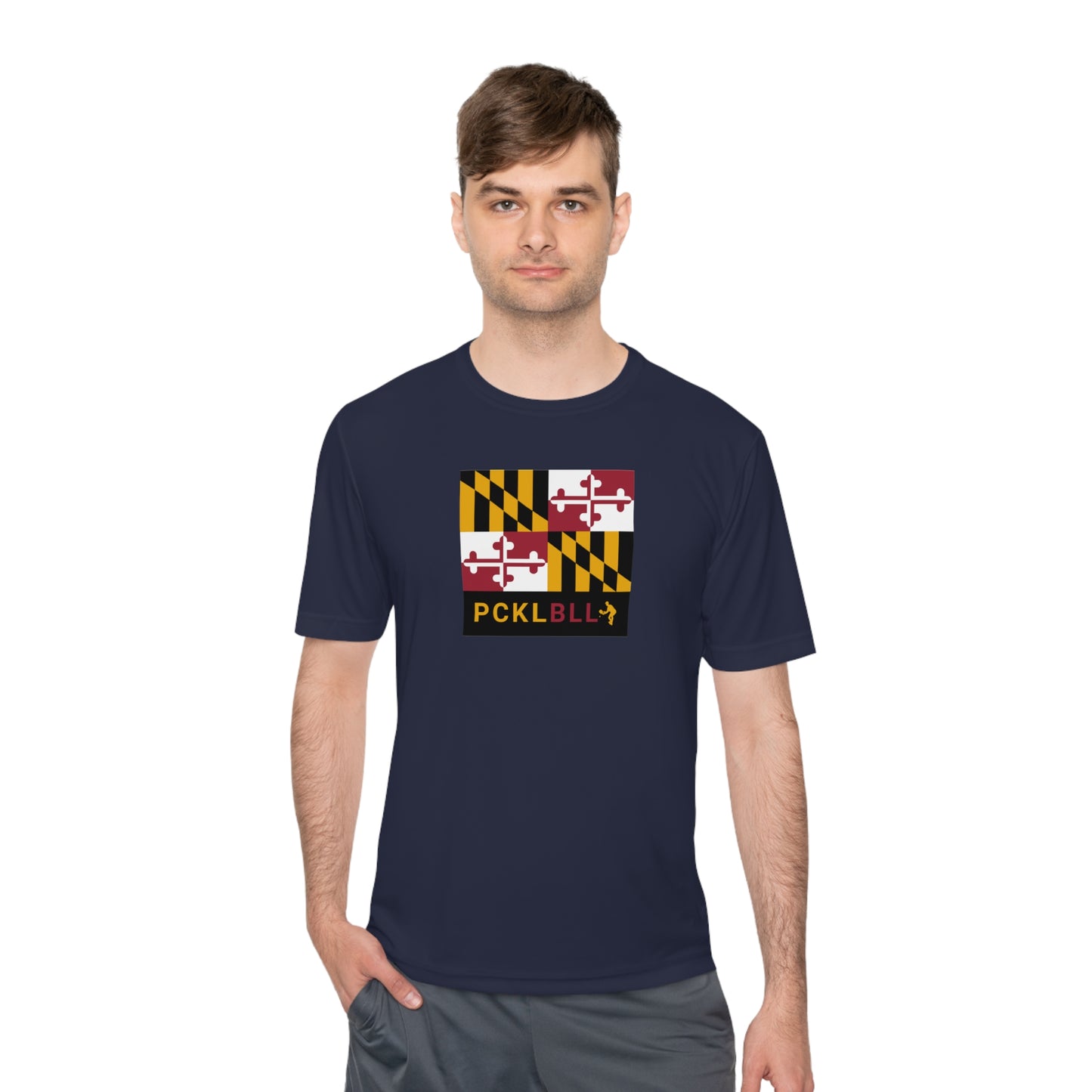 MD FLAG, PCKLBLL MAN ATHLETE- Unisex Moisture Wicking Tee