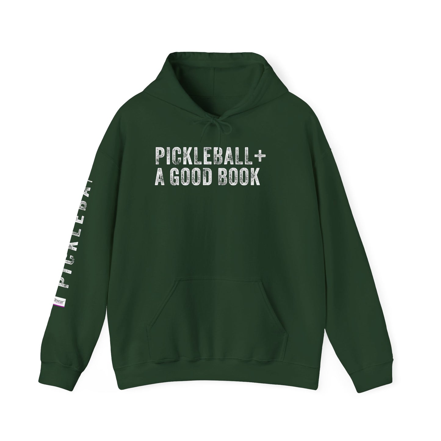 PICKLEBALL + GOOD BOOK, Unisex Heavy Blend™ Hooded Sweatshirt