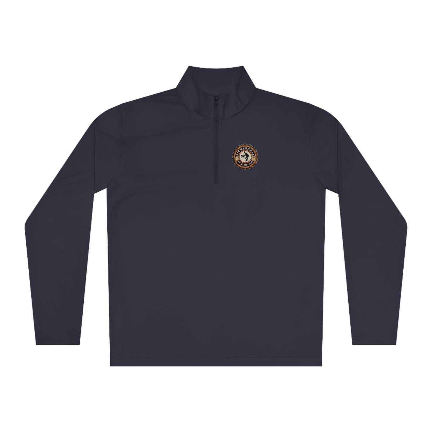 RETIREMENT PLAN, MALE ATHLETE, SPORT-TEK: Unisex Quarter-zip Pullover