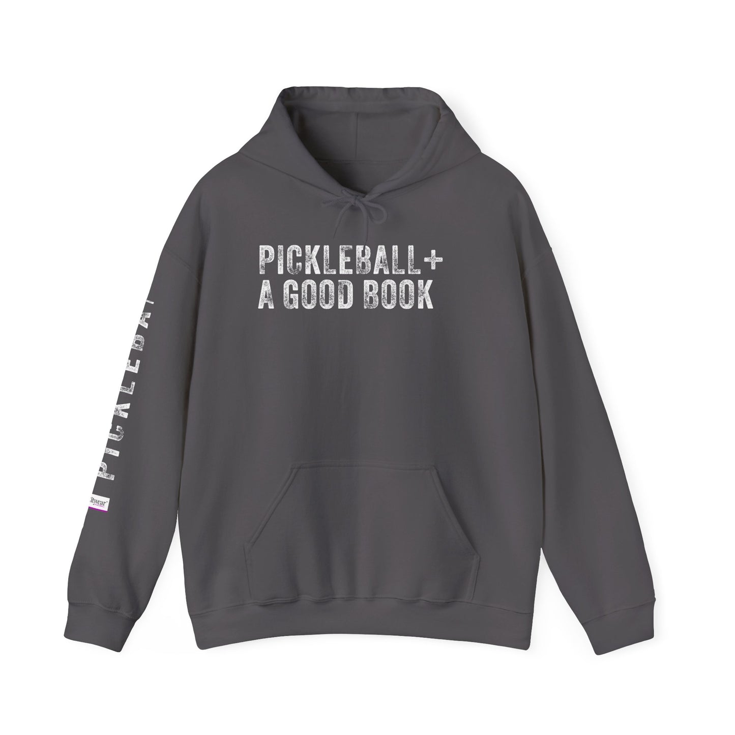 PICKLEBALL + GOOD BOOK, Unisex Heavy Blend™ Hooded Sweatshirt