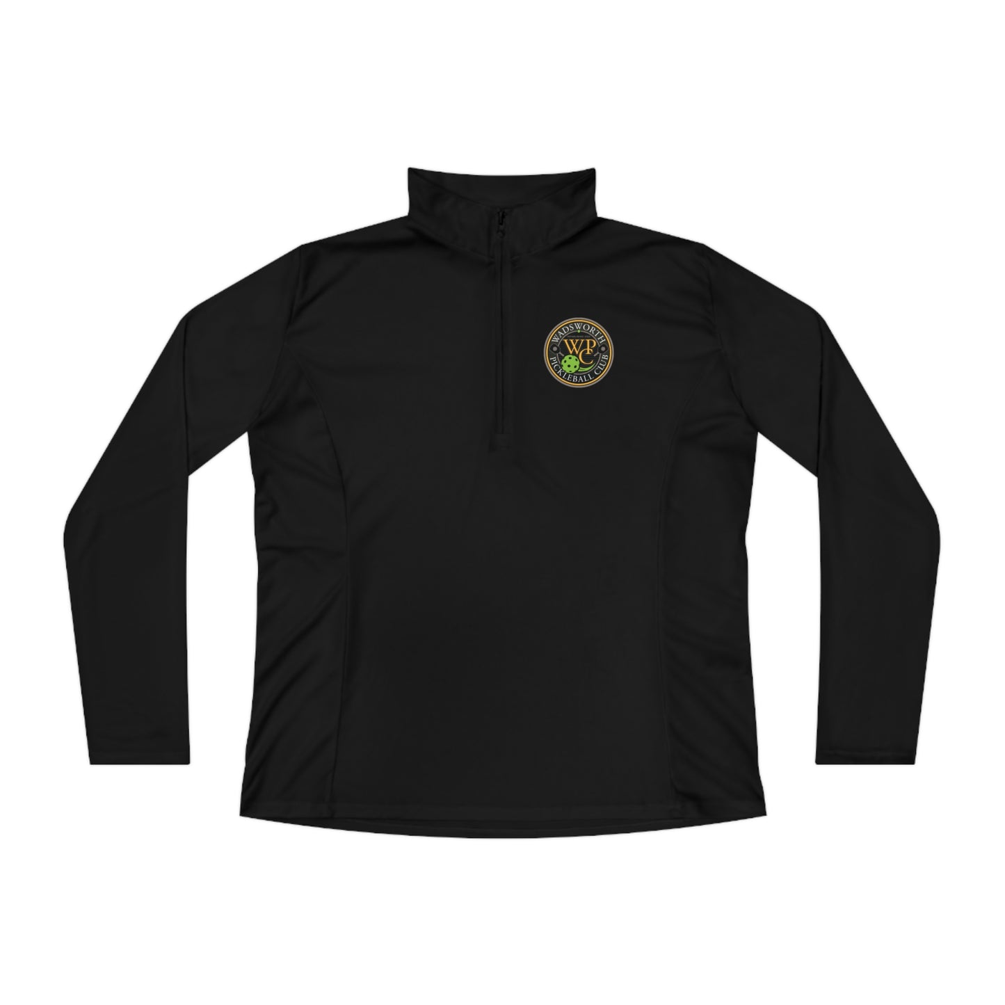 WPC CIRCULAR COLOR LOGOS LADIES SPORT-TEK (FRONT & BACK) - Ladies Quarter-Zip Pullover