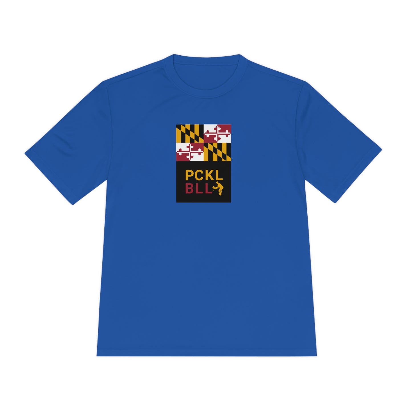 MD FLAG, PCKL-BLL MAN ATHLETE- Unisex Moisture Wicking Tee