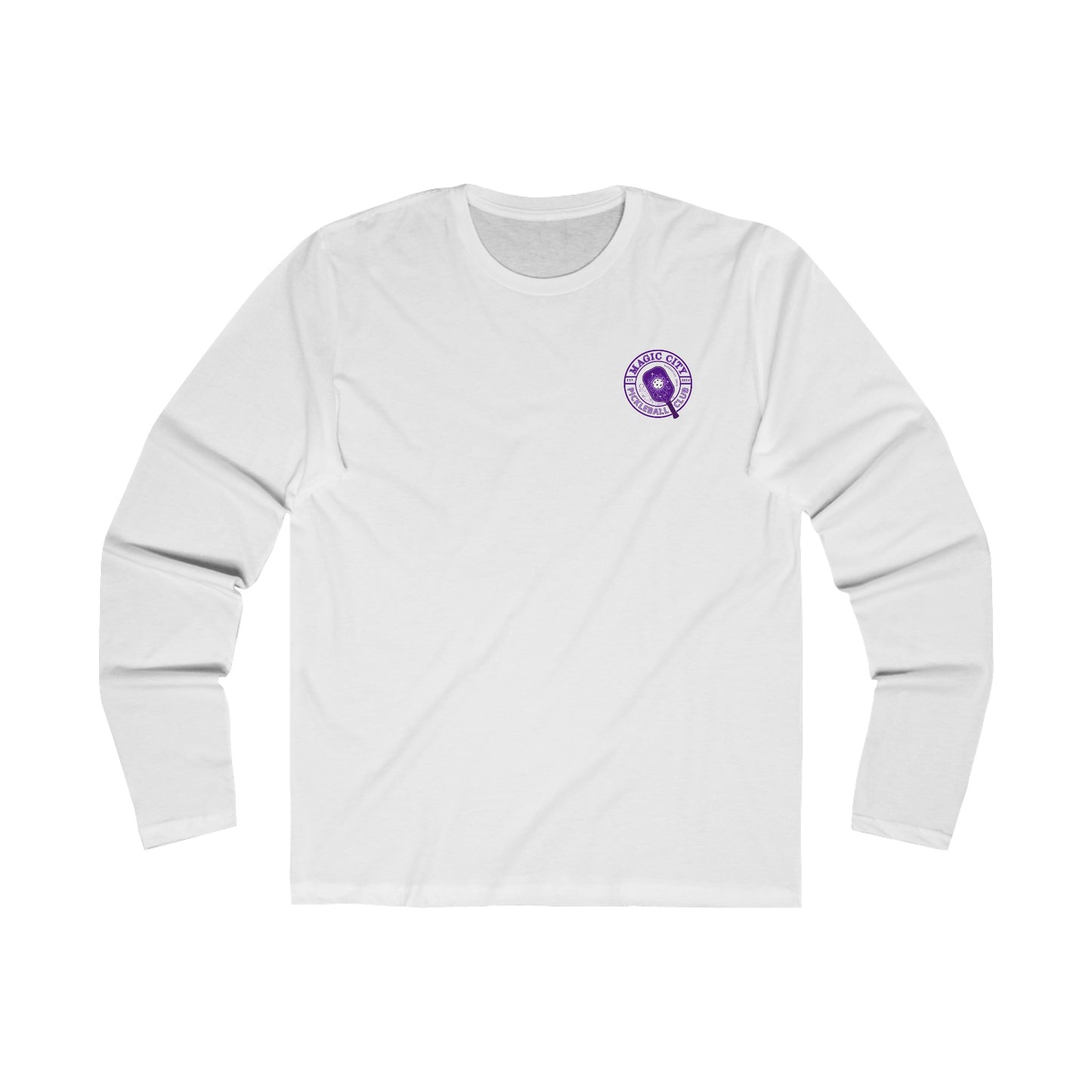 MCPC CIRCULAR LOGO (FRONT ONLY) - Men's Long Sleeve Crew Tee