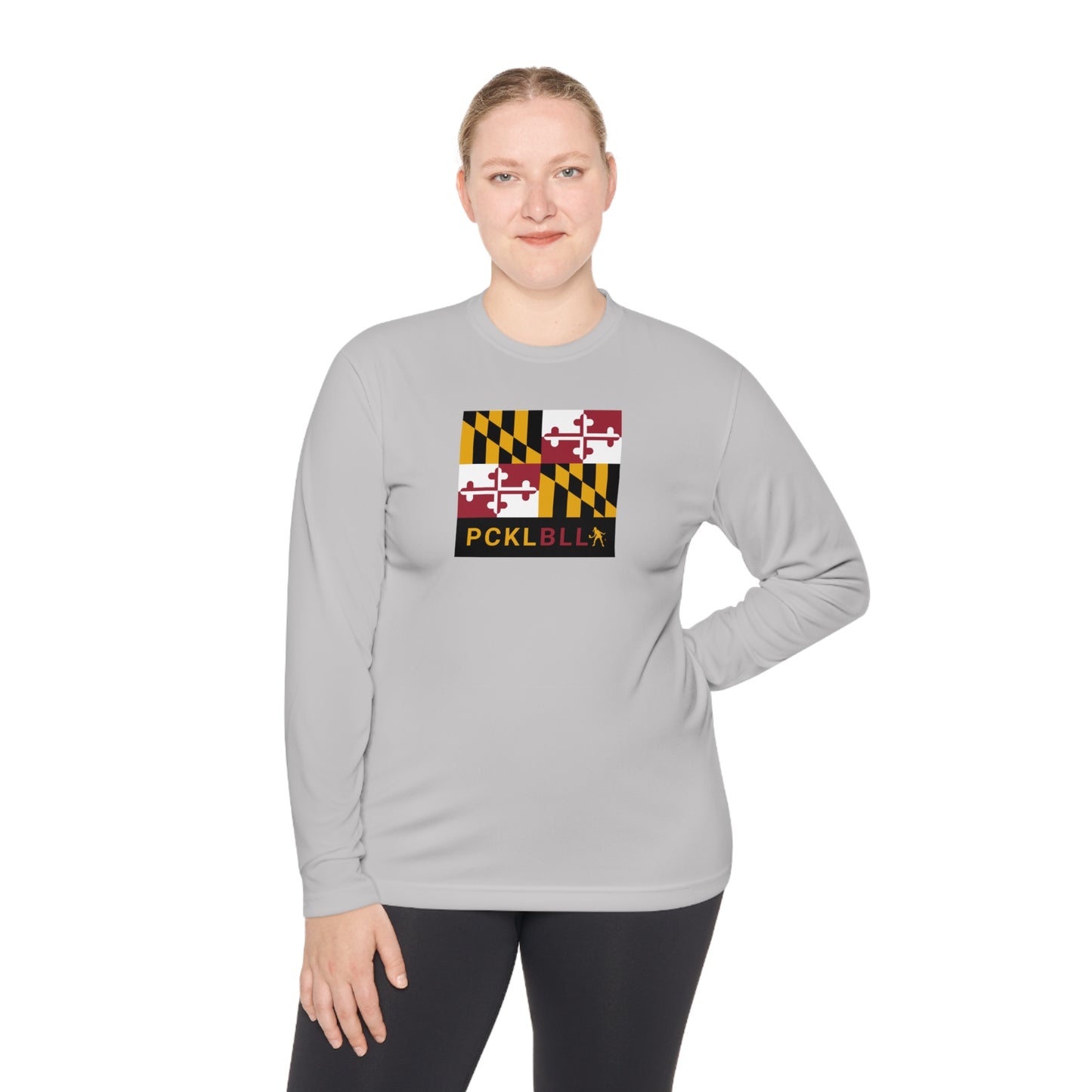 MD FLAG, PCKLBLL WOMAN ATHLETE- Unisex Lightweight Long Sleeve Tee