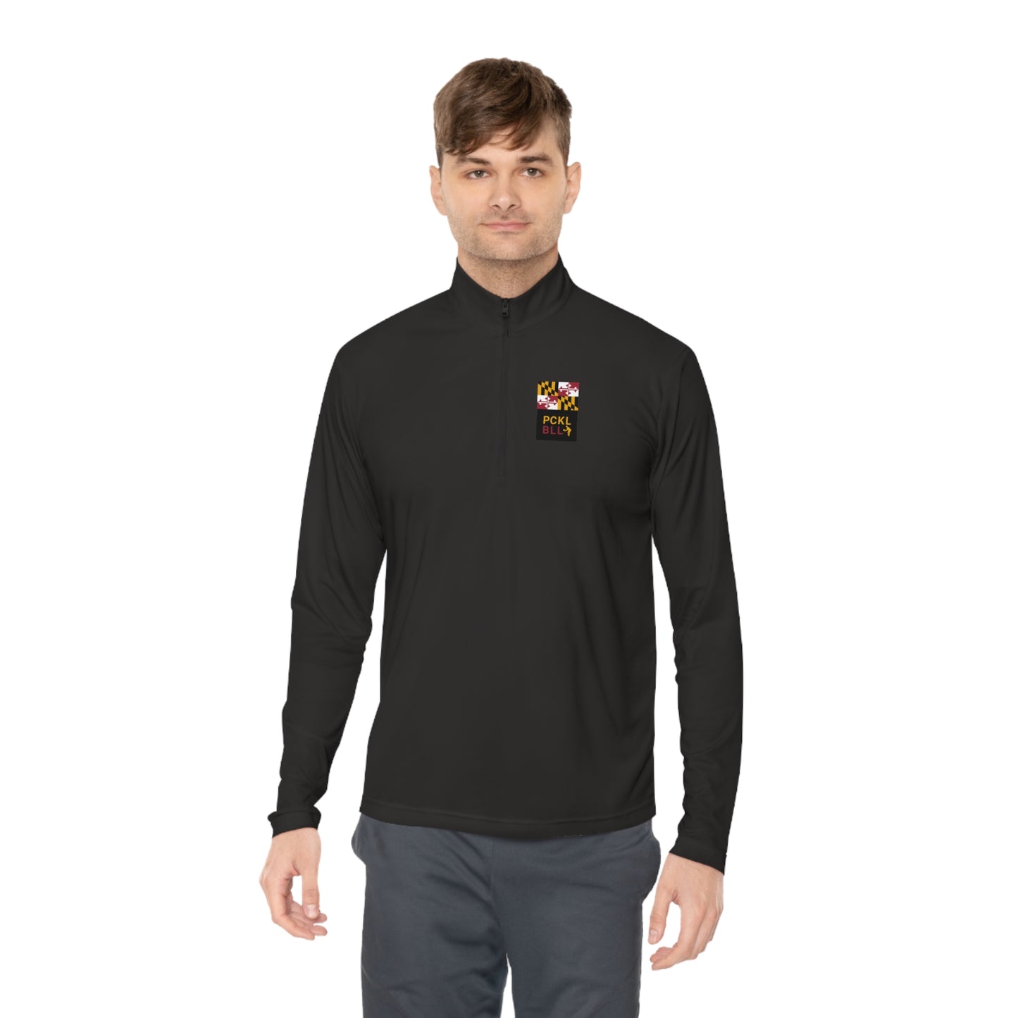 MARYLAND, PCKL-BLL MAN ATHLETE- Unisex Quarter-Zip Pullover