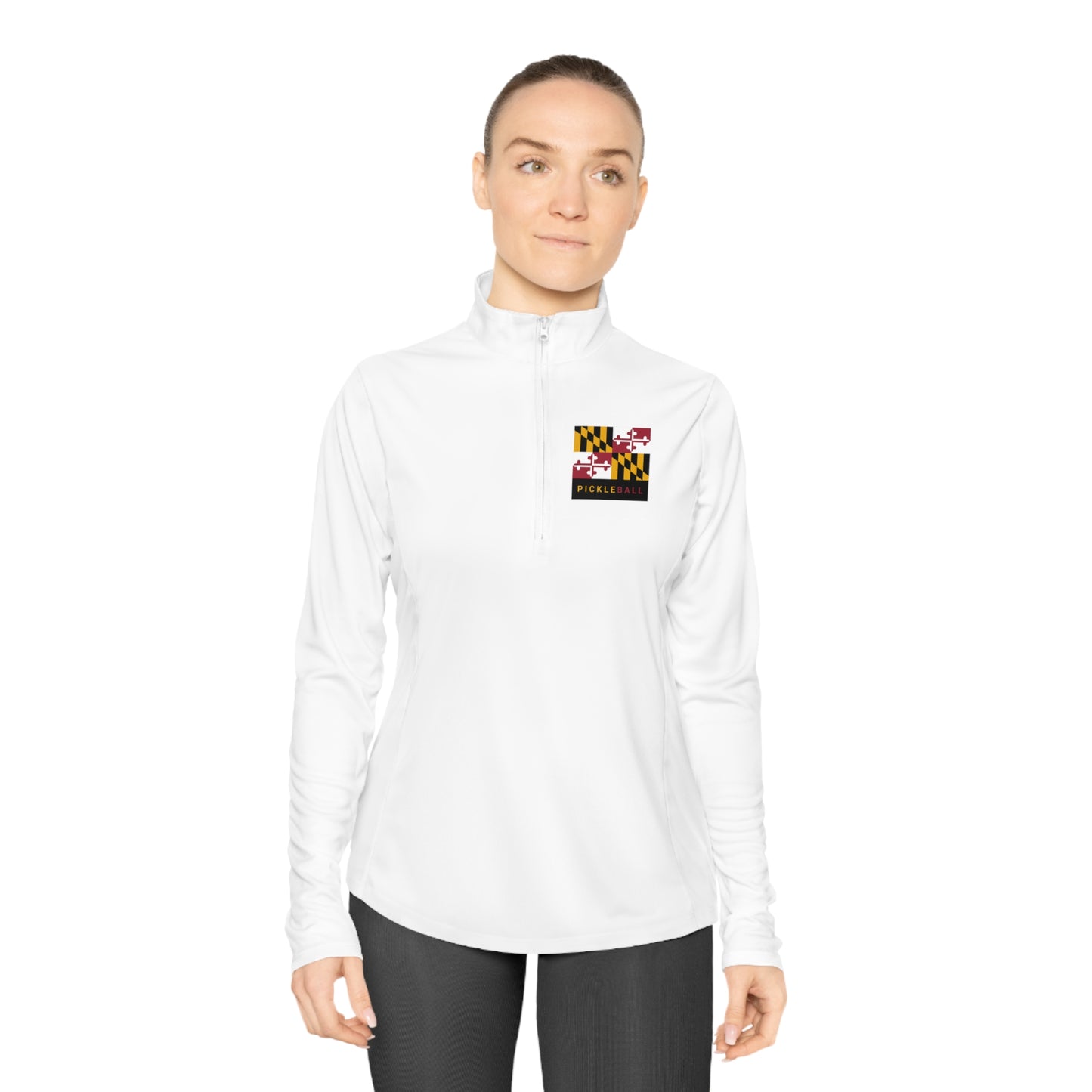 MARYLAND, PICKLEBALL, WOMEN'S SPORT-TEK, Quarter-zip Pullover