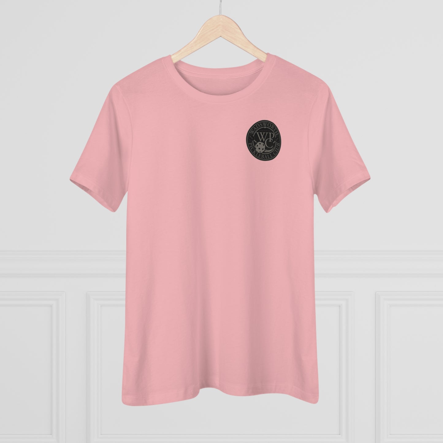 WPC GRAY BLACK POCKET, Relaxed Fit Women's T-shirt