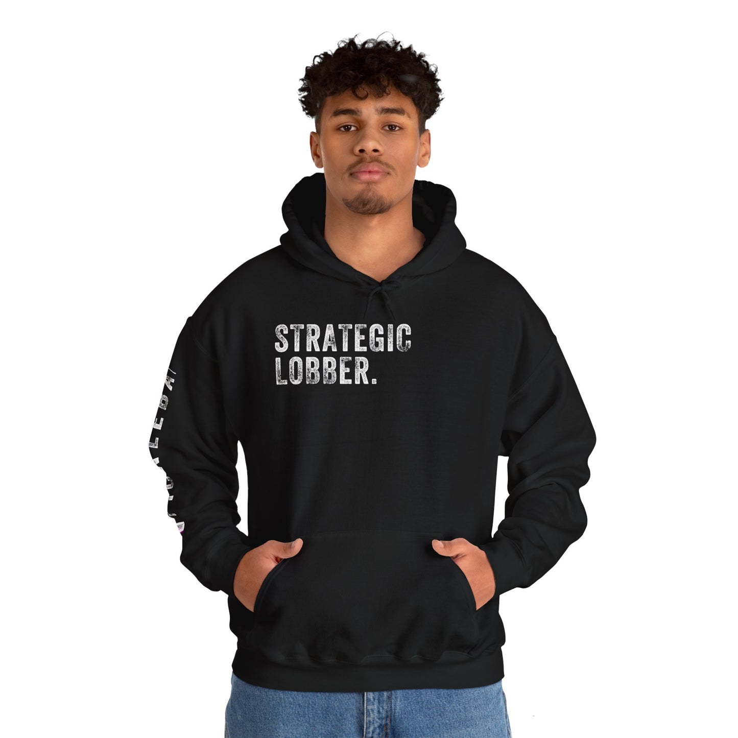 STRATEGIC LOBBER, Unisex Heavy Blend™ Hooded Sweatshirt