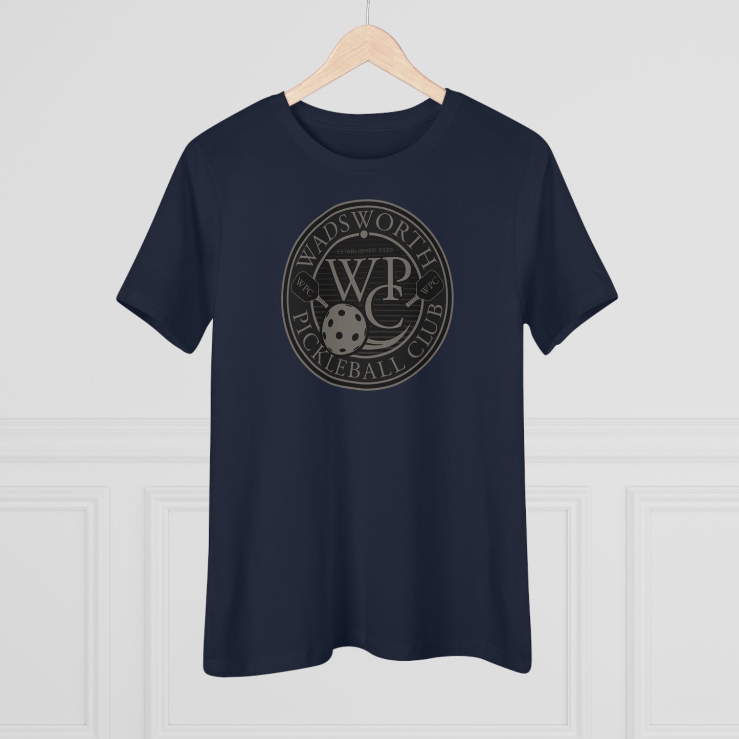 WPC GRAY BLACK, Relaxed Fit Women's T-shirt