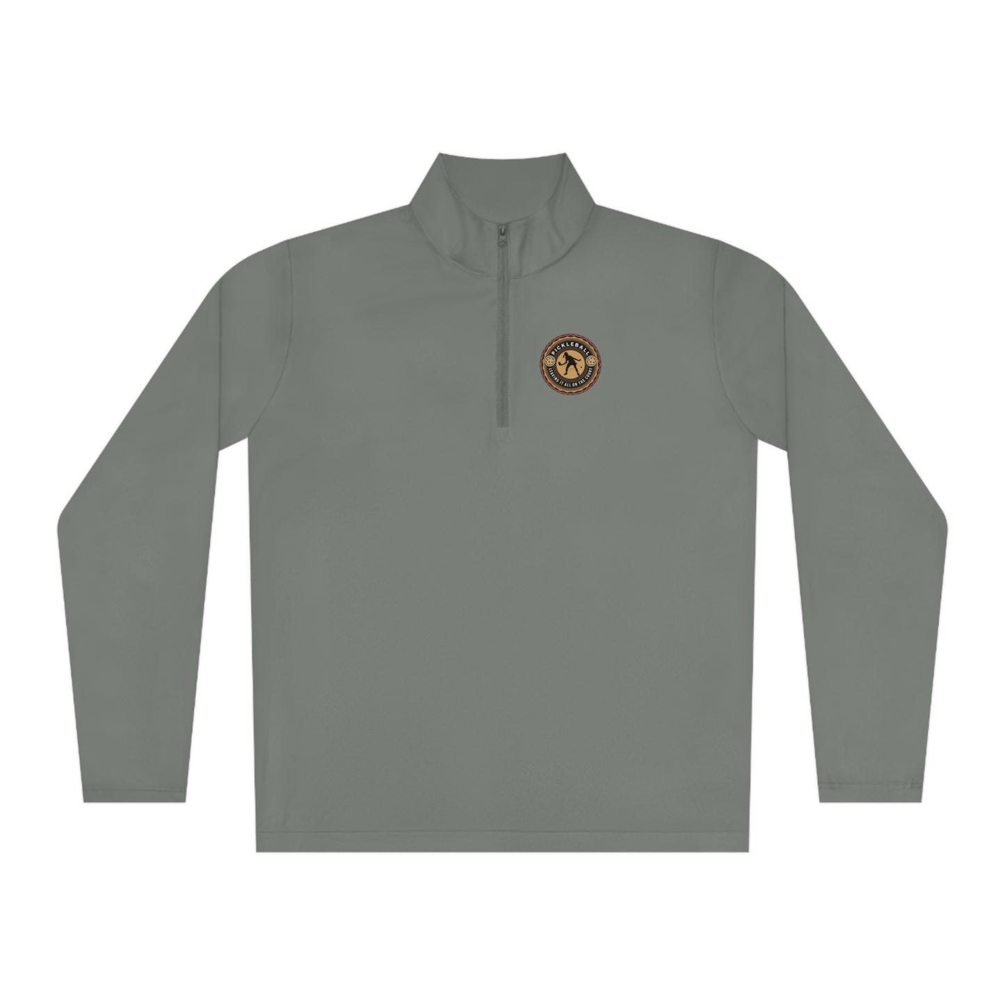 LEAVING IT ALL ON THE COURT, ATHLETE, SPORT-TEK: Unisex Quarter-zip Pullover