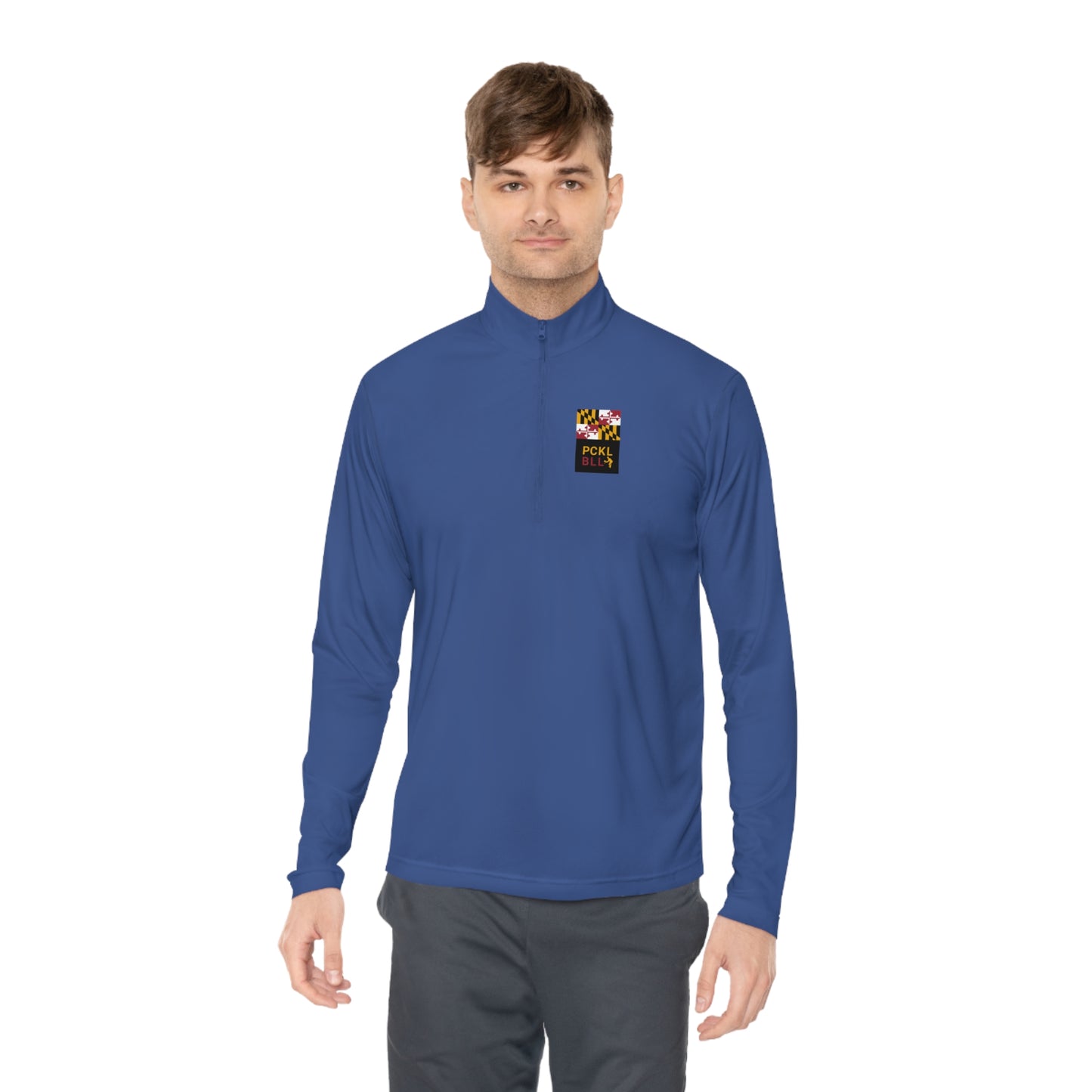 MARYLAND, PCKL-BLL MAN ATHLETE- Unisex Quarter-Zip Pullover