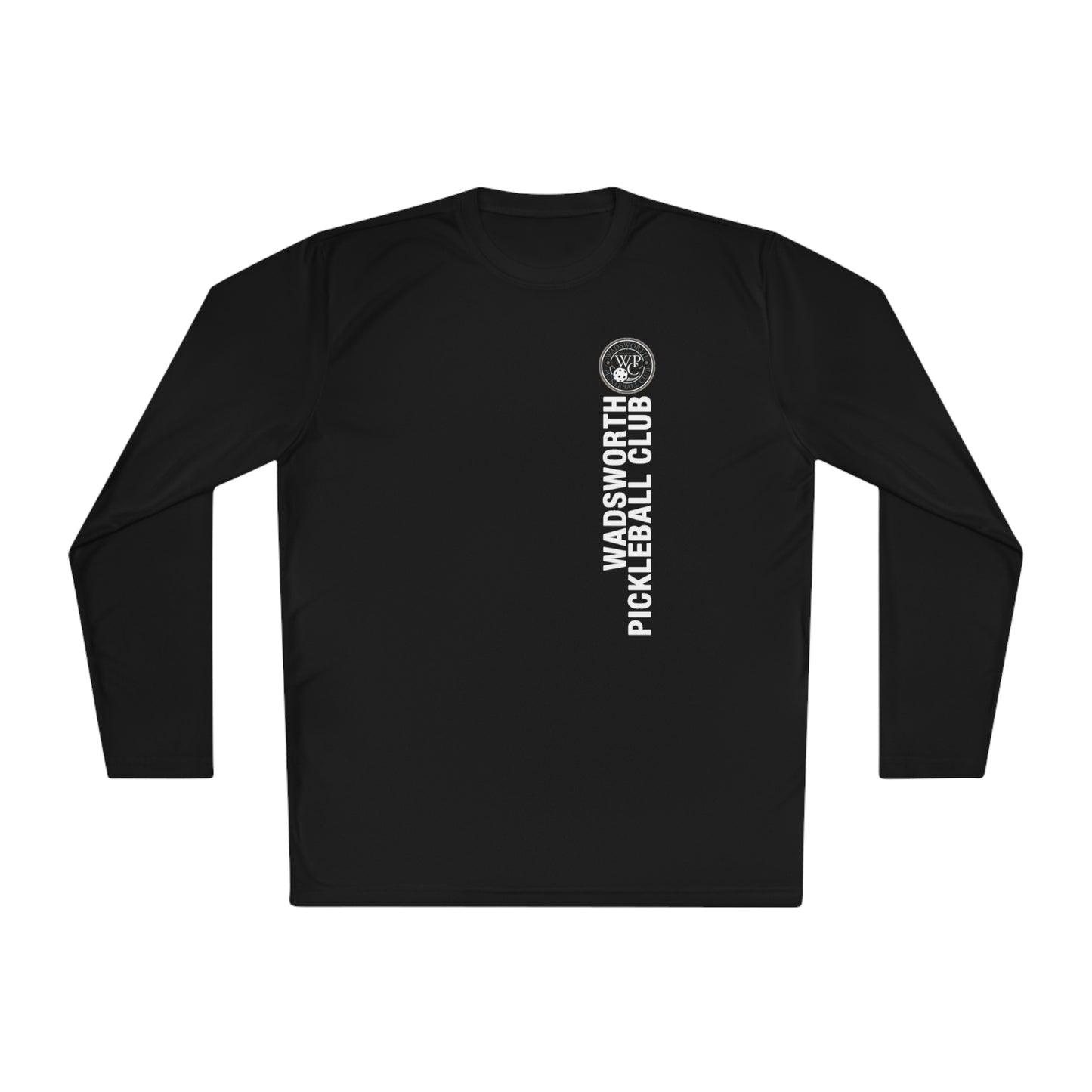 WPC GRAY-WHITE LOGO SPORT-TEK (FRONT & BACK) - Unisex Lightweight Long Sleeve Tee