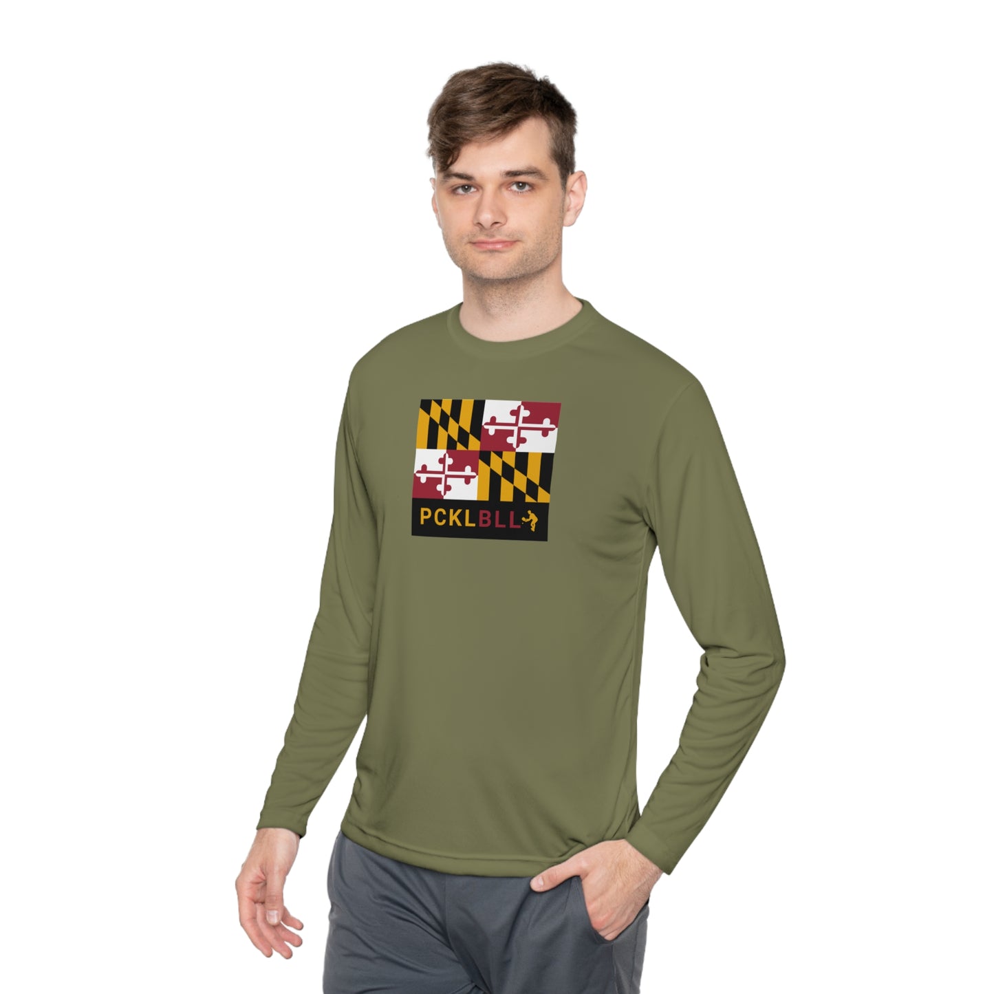 MD FLAG, PCKLBLL MAN ATHLETE-Unisex Lightweight Long Sleeve Tee