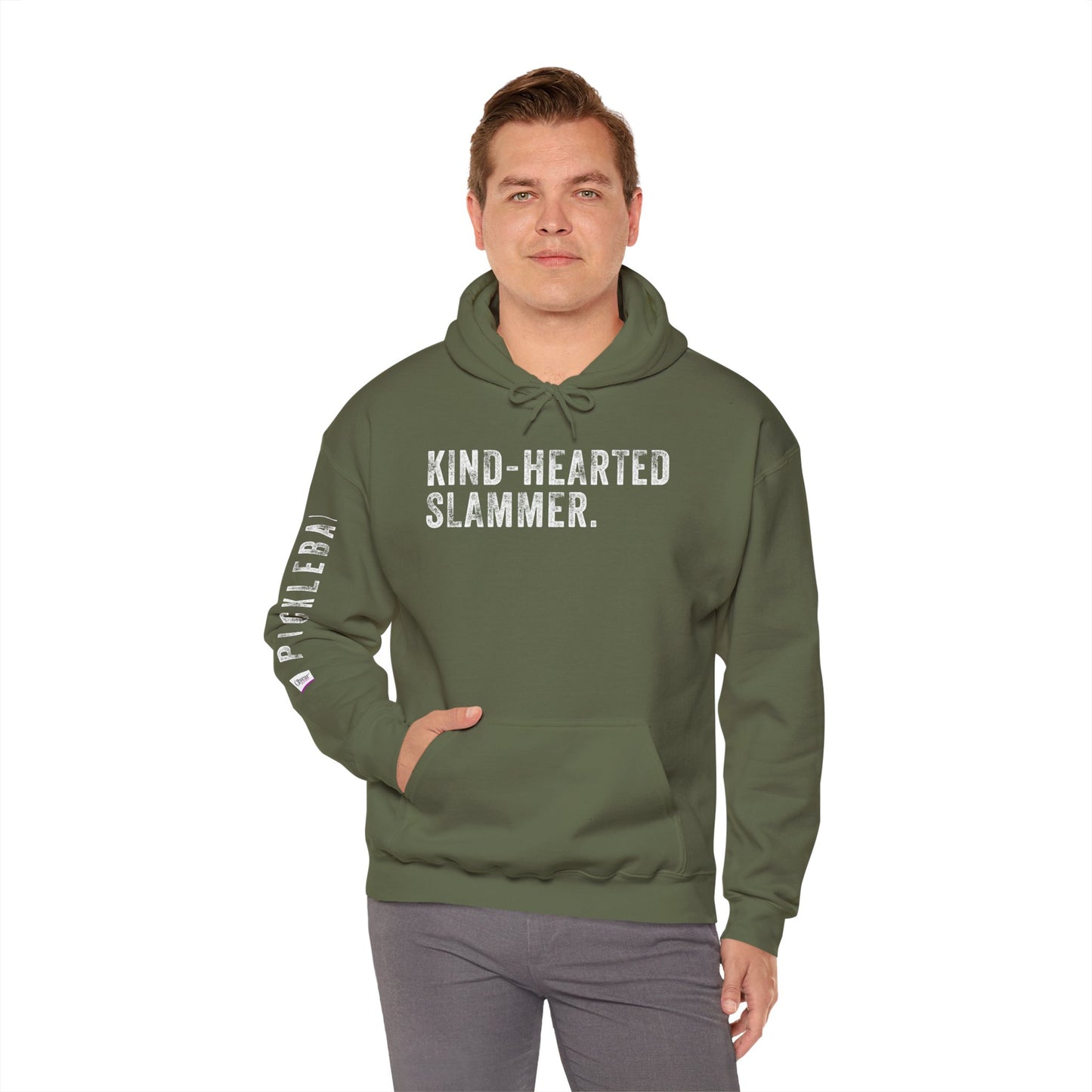 KIND-HEARTED SLAMMER, Unisex Heavy Blend™ Hooded Sweatshirt