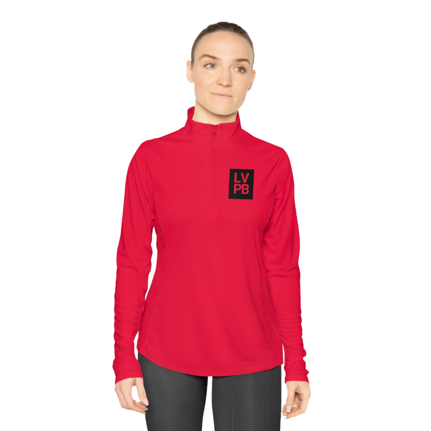 LOVE PICKLEBALL, WOMEN'S SPORT-TEK, Quarter-zip Pullover