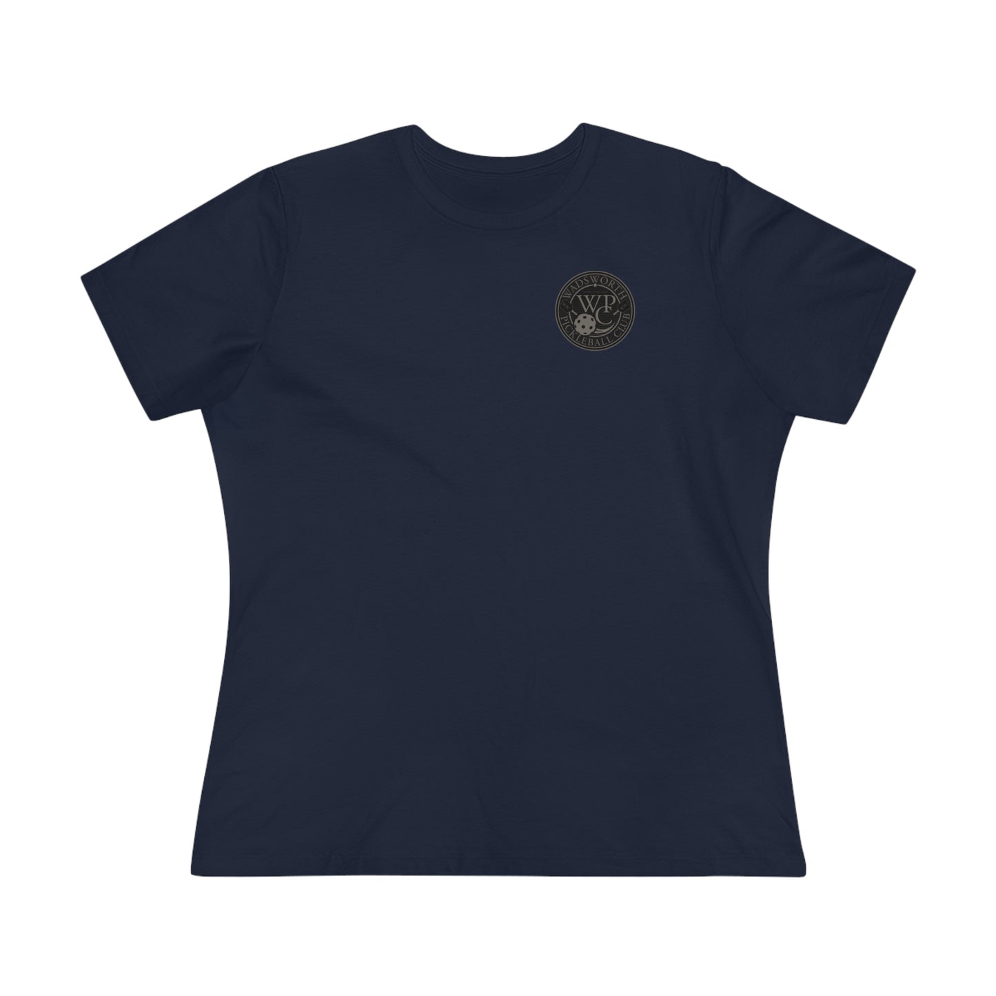 WPC GRAY BLACK POCKET, Relaxed Fit Women's T-shirt