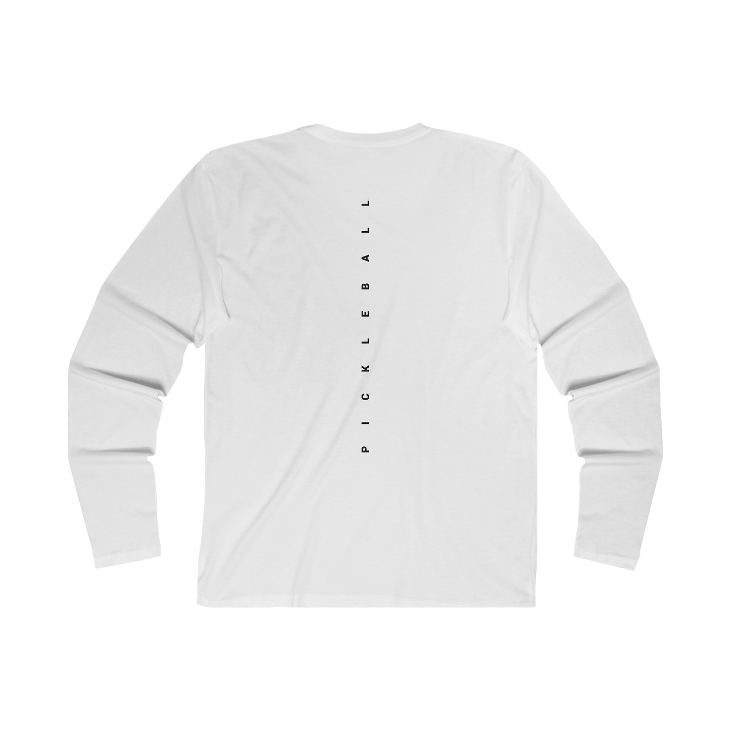 MCPC CIRCULAR LOGO (FRONT & PICKLEBALL BACK) - Men's Long Sleeve Crew Tee
