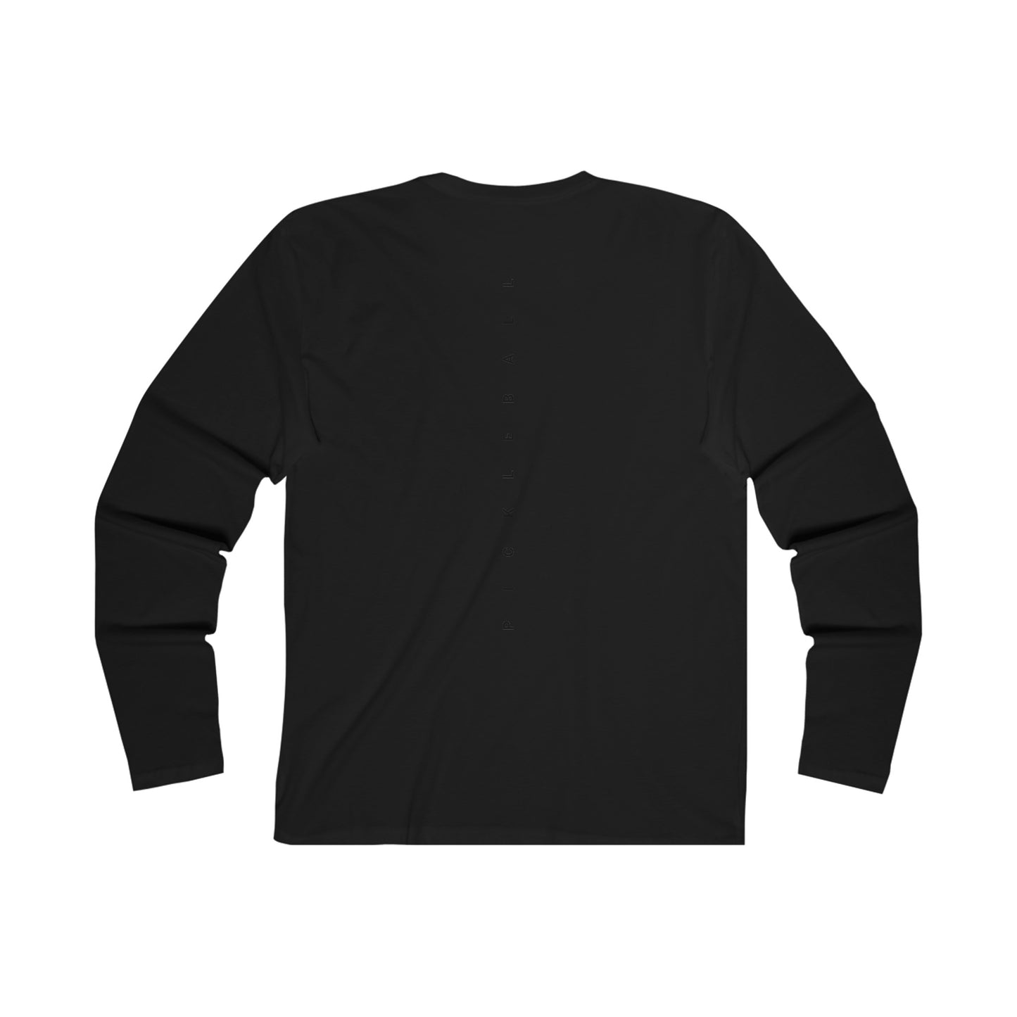 MCPC CIRCULAR LOGO (FRONT & PICKLEBALL BACK) - Men's Long Sleeve Crew Tee