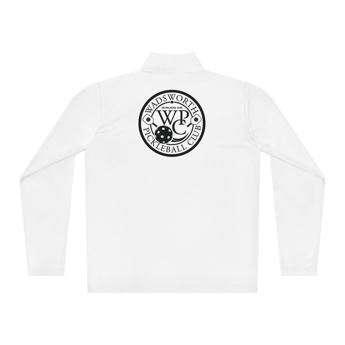 WPC BLACK-WHITE LOGOS (FRONT & BACK) - Unisex Quarter-Zip Pullover