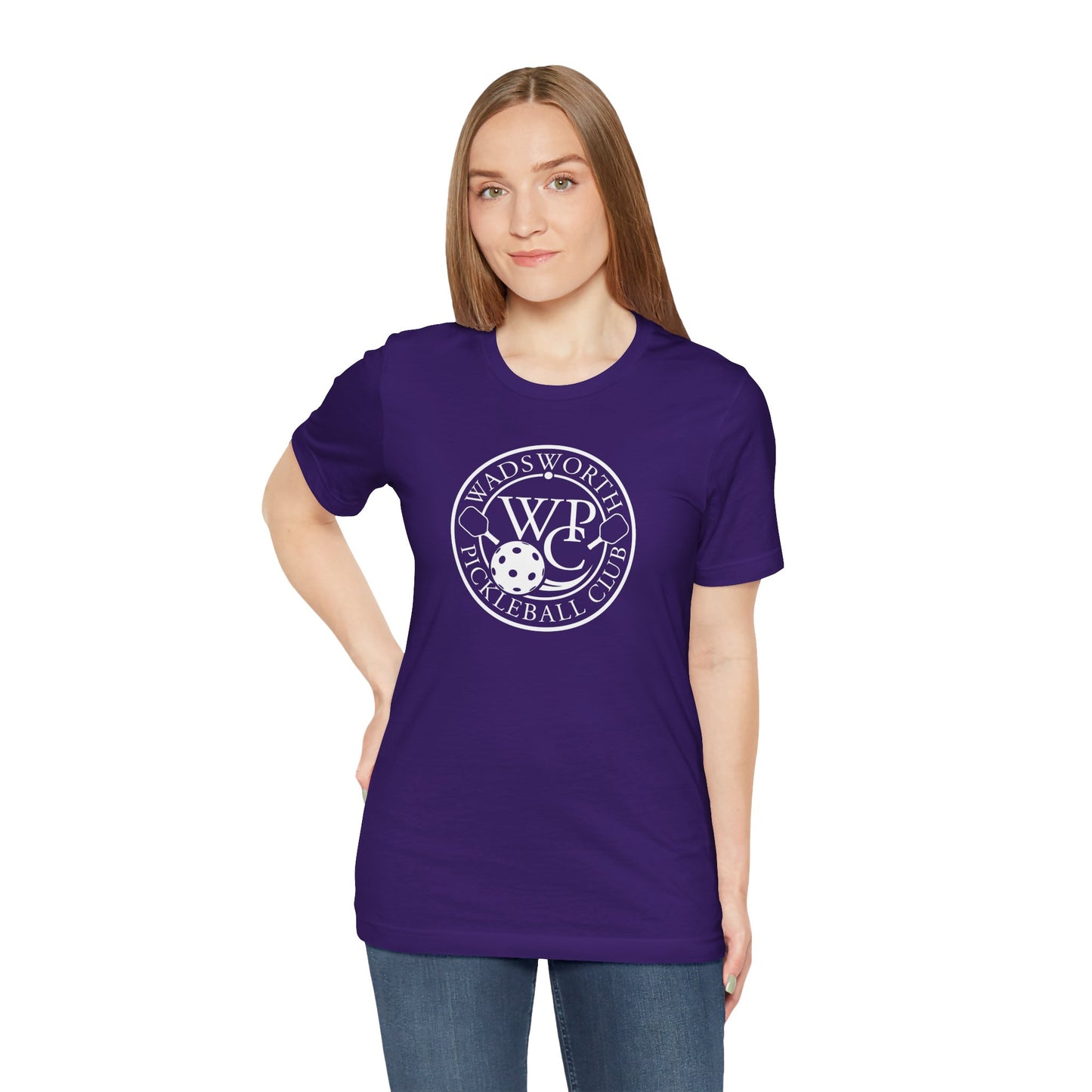 WPC White Logo- Unisex Jersey Short Sleeve Tee