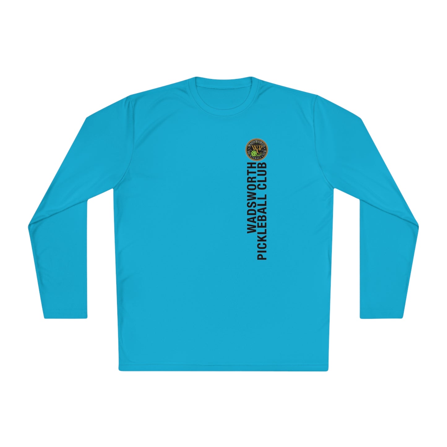 WPC COLOR VERTICAL LOGO SPORT-TEK (FRONT & BACK) - Unisex Lightweight Long Sleeve Tee