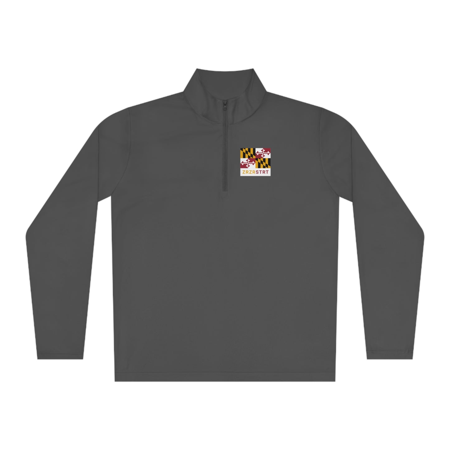 MARYLAND ZERO, ZERO, START, SPORT-TEK, Unisex Quarter-Zip Pullover