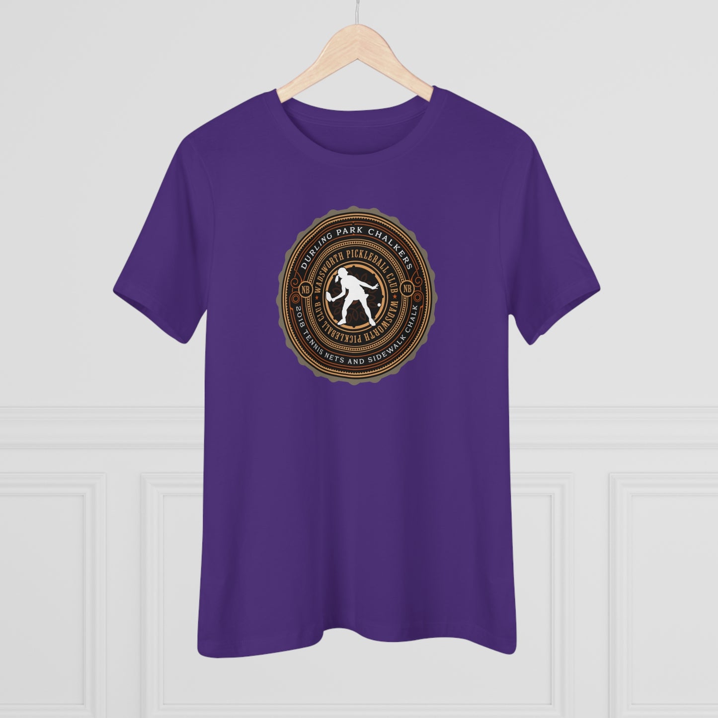 BEDILLION-DURLING PARK CHALKERS (FRONT & BACK), Women's Relaxed Fit T-shirt