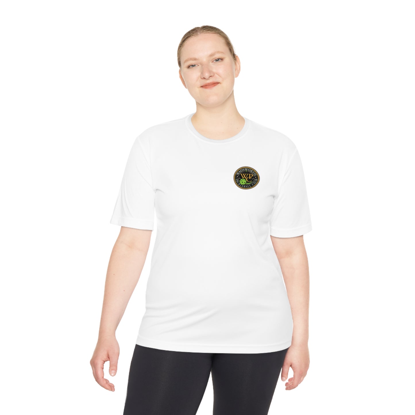 WPC COLOR POCKET LOGO SPORT-TEK (FRONT & PICKLEBALL BACK) - Unisex Moisture Wicking Tee