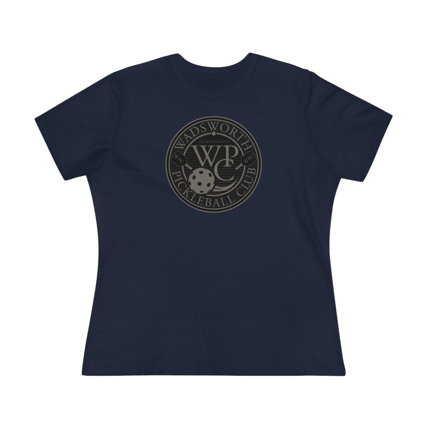 WPC GRAY BLACK, Relaxed Fit Women's T-shirt
