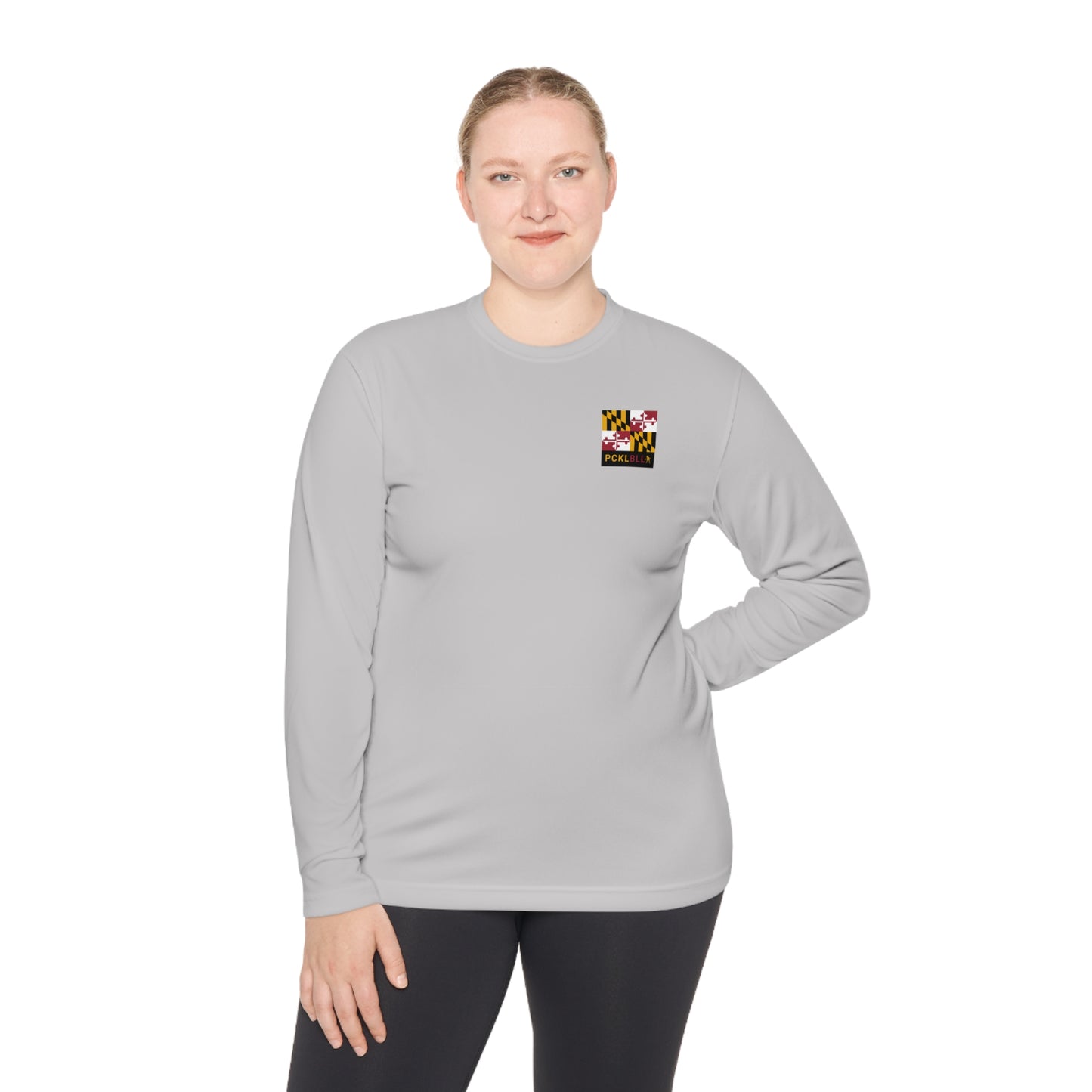 MD FLAG, PCKLBLL WOMAN ATHLETE- Unisex Lightweight Long Sleeve Tee